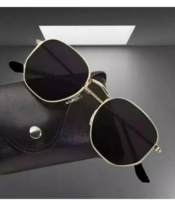 Elligator Silver Panto Sunglasses ( Pack of 2 )