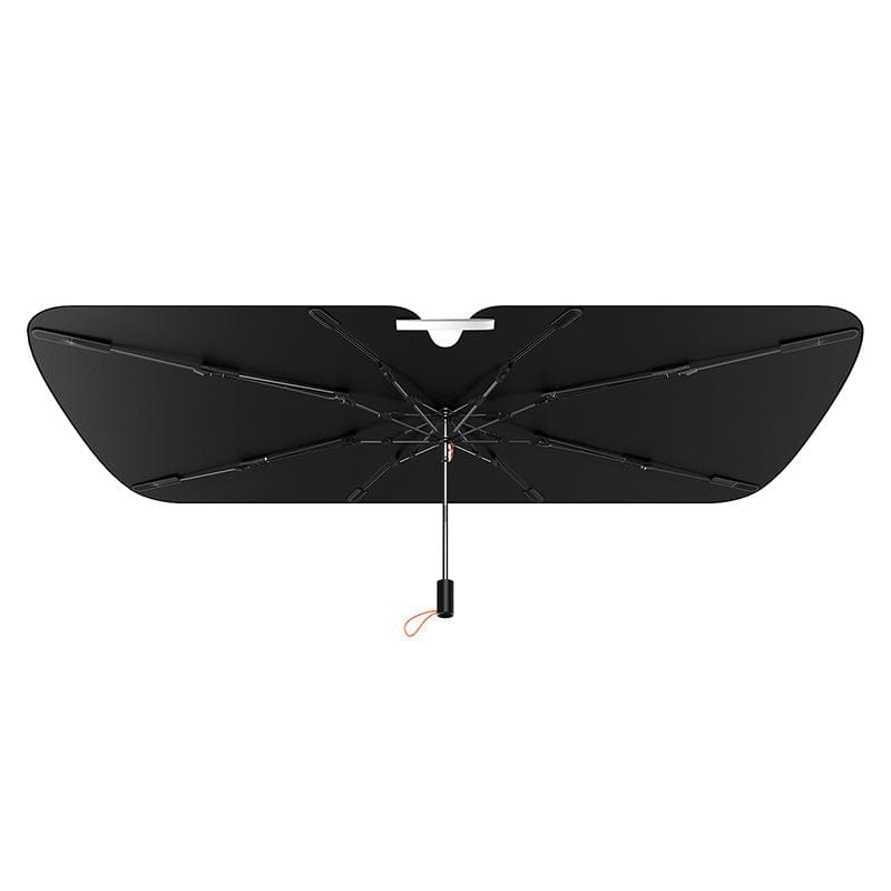 Baseus Car CoolRide Doubled-Layered Windshield Sun Shade Umbrella C20656100111-00-Small (131mm*69mm)