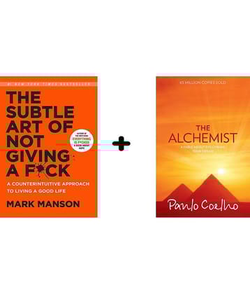 BEST COMBO : THE SUBTLE ART OF NOT GIVING A F*CK + THE ALCHEMIST (ENGLISH PAPERBACK)