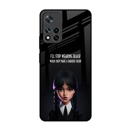 Aesthetic Digital Art Glass Case for Mi 11i