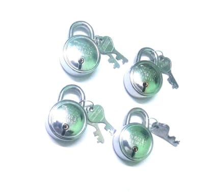 Nawani 4 Pic Pad Lock Heavy Ultra Key 40 mm, Medium Size