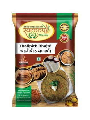 Swaroop Thalipeeth Bhajani (200g) | Authentic Maharashtrian Multigrain Mix | Ready To Cook Breakfast