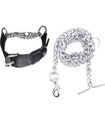 Smart Doggie - Silver Dog Collar (Medium)