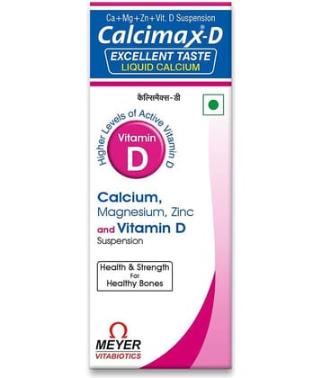 Calcimax D suspension Liquid calcium 200 ml Multivitamins Syrup