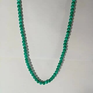 Stylish Green Beaded Mala for Women  Trendy Fashion Mala