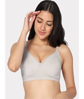IN CARE LINGERIE Cotton Non Padded Women's T-Shirt Bra ( White )