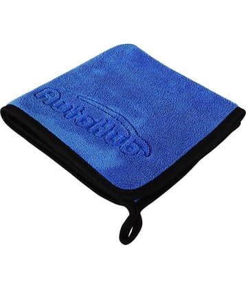 Auto Hub Blue 600 GSM Drying Towel For Automobile ( Pack of 1 )