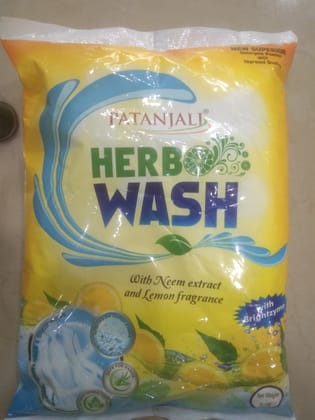 Patanjali Herb Wash With neem extract And lemon fragrance 