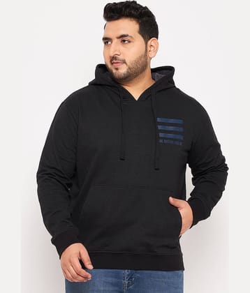 AUSTIVO Fleece Hooded Men's Sweatshirt - Black ( Pack of 1 )