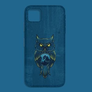 Great Horned Owl Printed Soft Silicone Mobile Back Cover