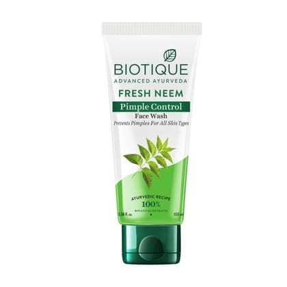 Biotique Fresh Neem Pimple Control Face Wash 100ml