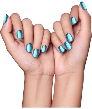 RENEE Stick On Nails MN 02| 24 Reusable Artificial Fake Nail Set| Lightweight & Long Lasting