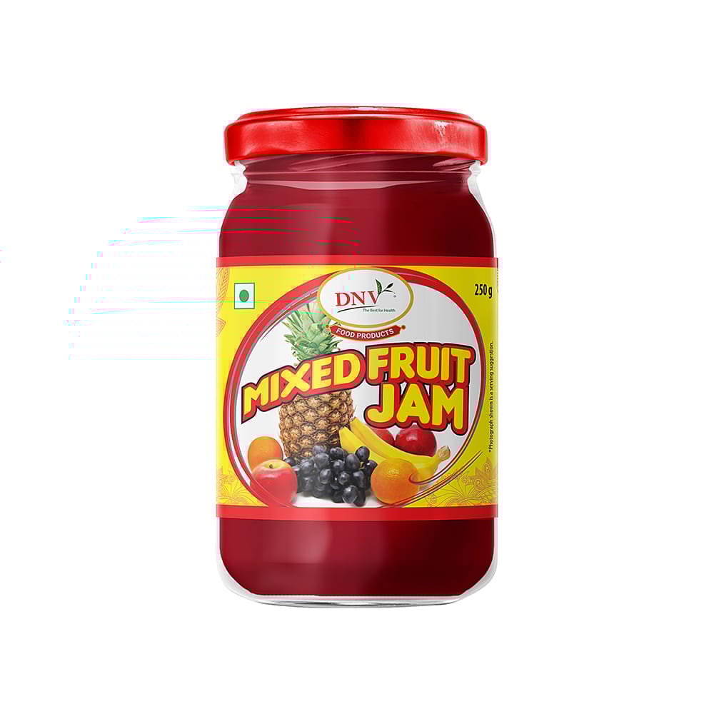 DNV Foods Jam Mixed Fruit, 250 gm