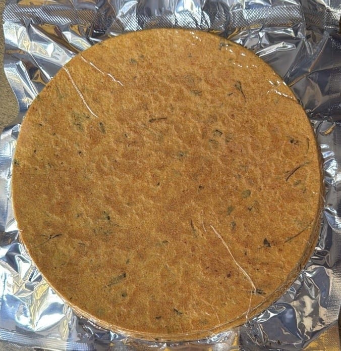 Trupti Udyog Methi Bhaji Khakhra (30g) | Mini Pack | Fenugreek Leaf Flavored | Iron Rich Snack