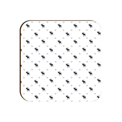 Run Free Reindeer Square Coaster