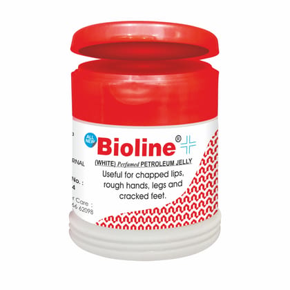 Bioline White Perfumed Petroleum Jelly, 50 gm