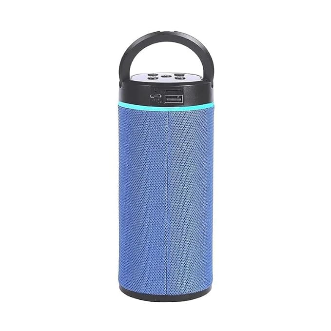 125 Mini Bluetooth Speaker for Home Super Bass Portable Wireless Bluetooth Speaker with inbuilt Phone Stand Built-in mic, TF Card Slot, USB Port - Multi Color