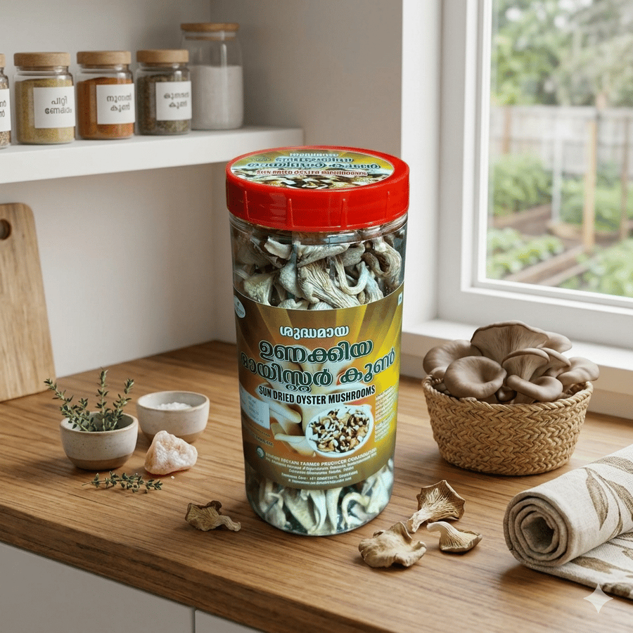 Dried Oyster Mushrooms - 50 gm