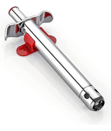 LXMI Gas Lighter Reguler Piezo (Silver, Pack of 1) Silver Kitchen Gas Stove Lighter ( Pack of 1 )