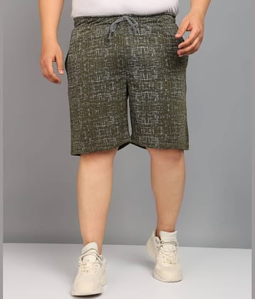 XFOX Navy Blue Blended Men's Shorts ( Pack of 1 )