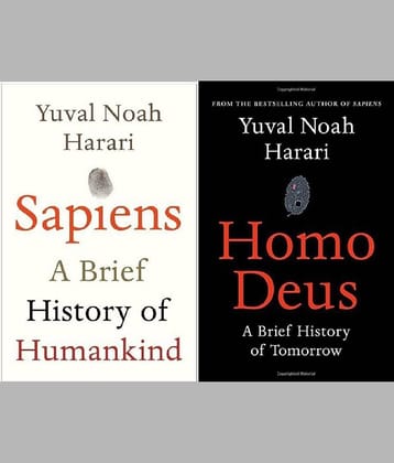 Yuval Noah Harari 2 Books Set: Sapiens & Homo Deus (English, Paperback)