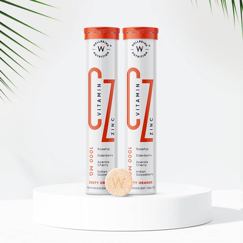 Organic Vitamin C + Zinc-Pack of 2