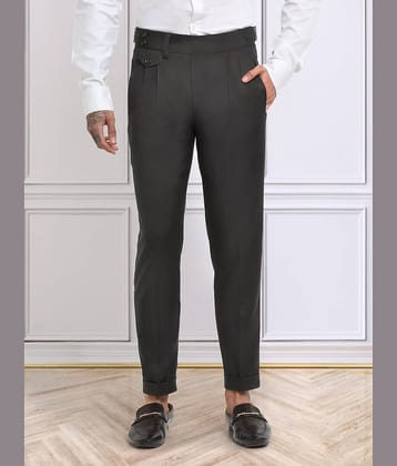 Klotthe Slim Men's Gurkha Pant - Dark Brown ( Pack of 1 )