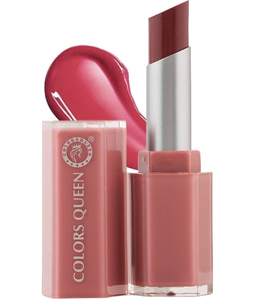 Colors Queen Baby Pink Glossy Hydrating Creme Lipstick ( Pack of 1 )