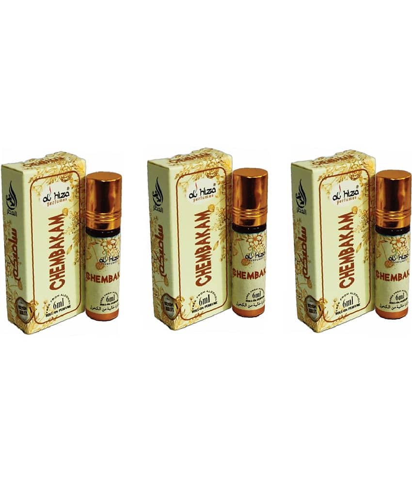 Al Hiza Kewda Below 50ml Attar ( Pack of 3 )
