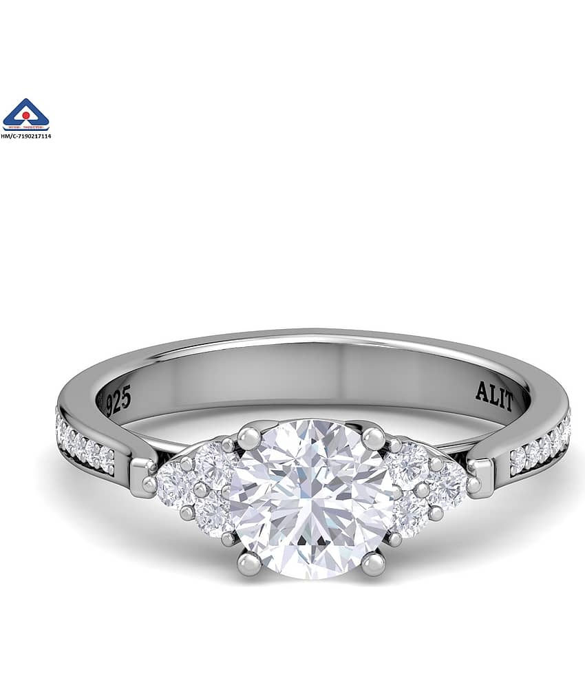 ALITJEWELLERY - Silver Rings ( Pack of 1 )