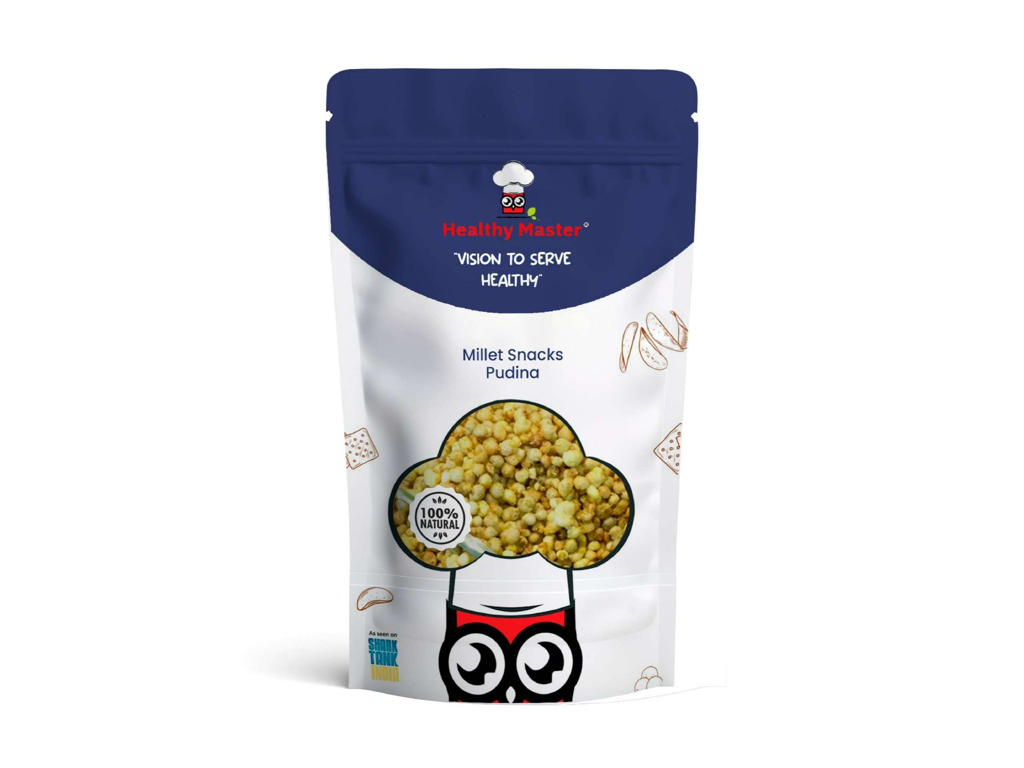Healthy Master Millet Snacks Pudina - 150 Gram