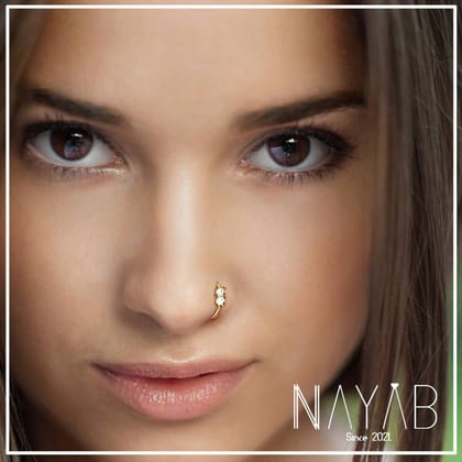 Trendy 2 Nog Nose Ring - Minimal & Elegant