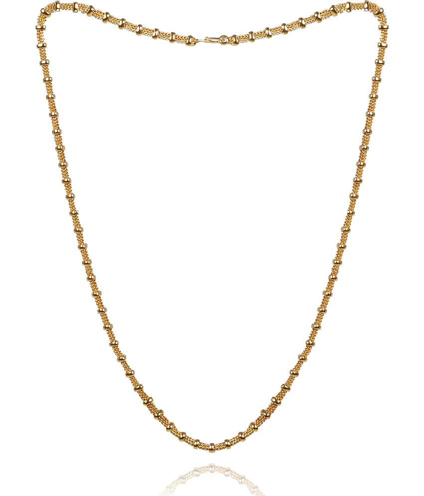 shankhraj mall Gold Plated Chain ( Set of 1 )