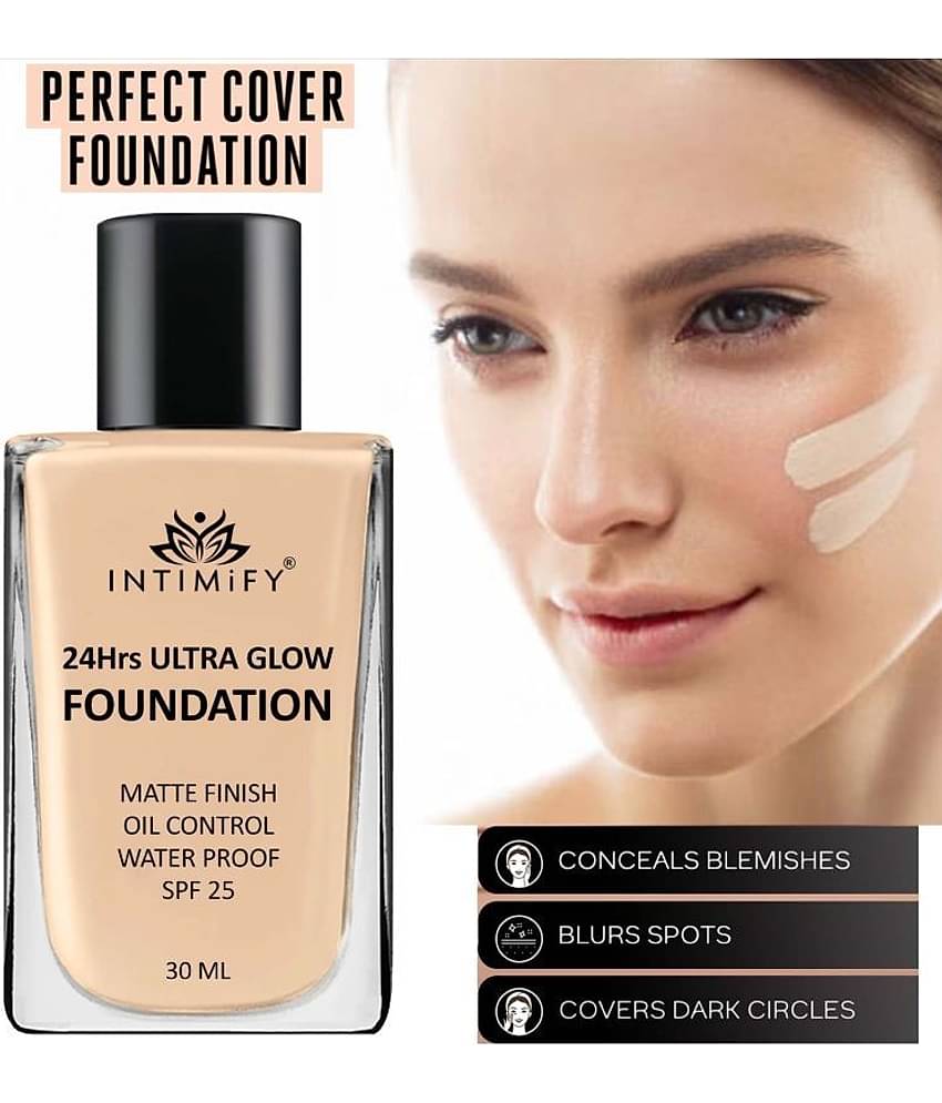 Intimify Matte Liquid For All Skin Types Skin Light Foundation Pack of 1