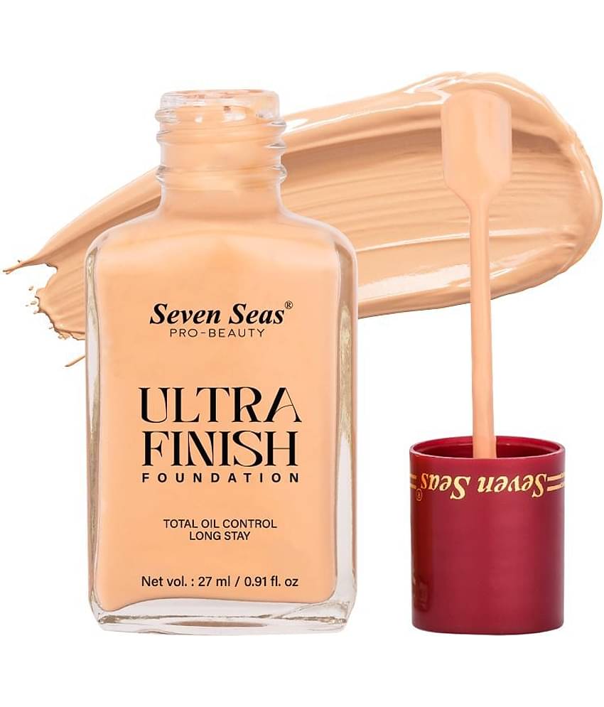 Seven Seas Pro Beauty Ivory Liquid Founadation For All Skin Types, Oil Control, Long Stay 25ml