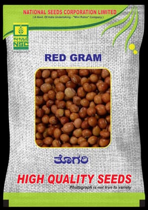 NSC RED GRAM/ TS-3R TRUTHFULLY LABELLED SEEDS 4 KG PACKET