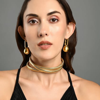 Greek Goddess Choker (Yellow)