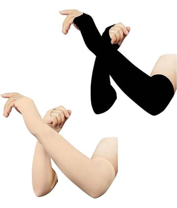 Leavess Half Fingers Nylon Riding Gloves ( )