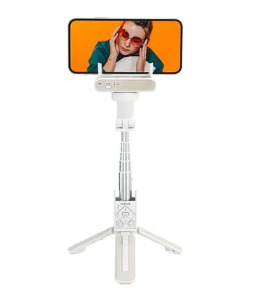 (Refurbished) Hohem iSteady Q - Extendable 4 in 1 Professional Selfie Stick (White)