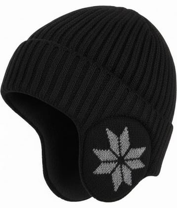 Infispace Pack of 1 Woollen Men's Cap ( Blue )