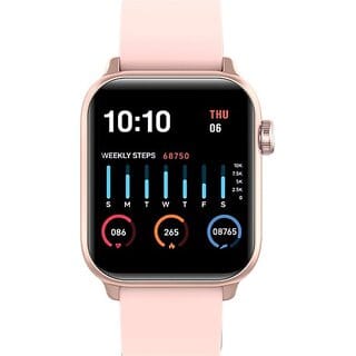 GIONEE GSW5 Thermo Smartwatch (Pink Strap, Regular)_356clone.