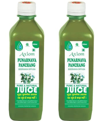 Jeevanras Punernava Juice 500 ml (Pack of 2)| 100% Natural WHO-GLP,GMP,ISO Certified Product