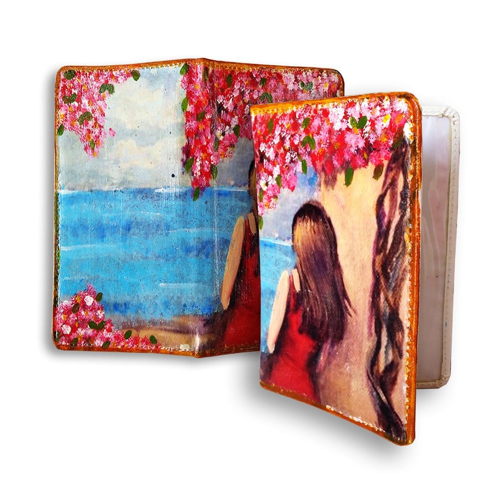 Image Transfer on Passport Cover DIY Kit by Penkraft