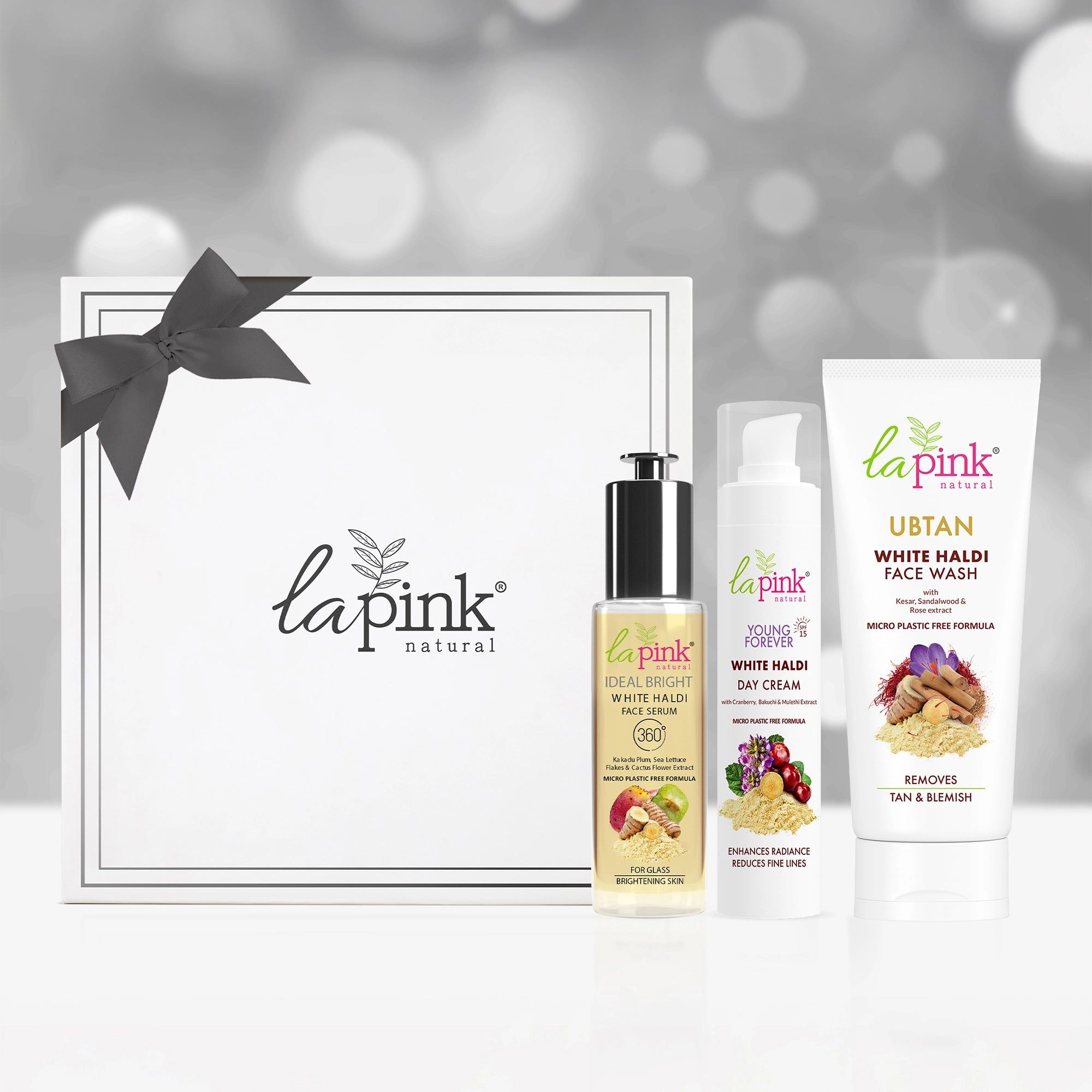 Complete Skin Brightening Beauty Gift Set (3 Piece Box)