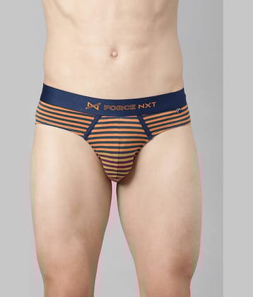 Force NXT Pack of 1 Cotton Briefs For Men's ( Multicolor )