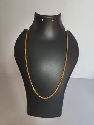 Gold Plated Singapore Chain Necklace for Men and Women**