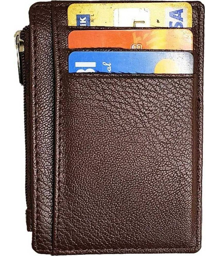 RAGE GAZE Brown PU Men's Short Wallet ( Pack of 1 )