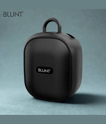 BLUNT SOUNDWAVEM3-Black 15 W Bluetooth Speaker Bluetooth V 5.3 with SD card Slot,Aux,Call function Playback Time 10 hrs Black