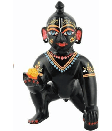 DvR ClicK - Brass Laddu Gopal 9 cm Idol