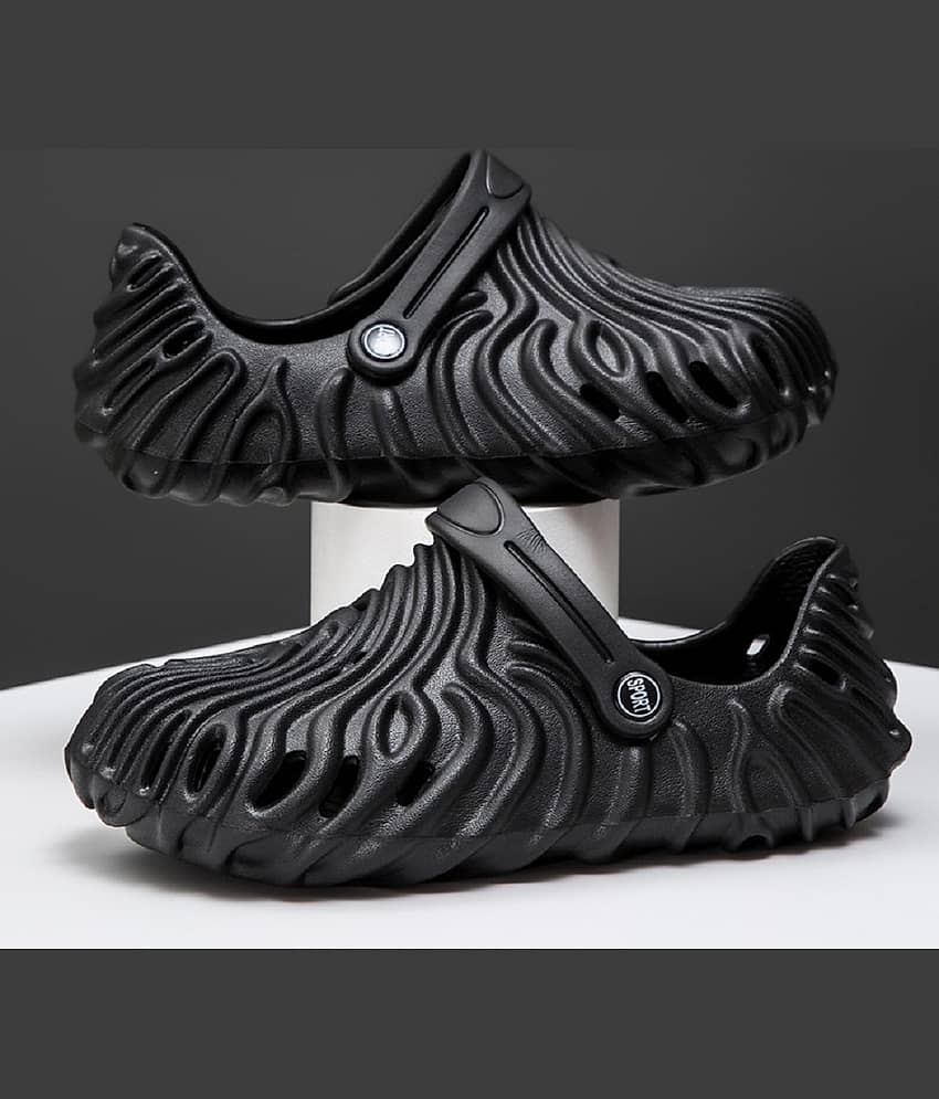 TR - Black Men's Clogs